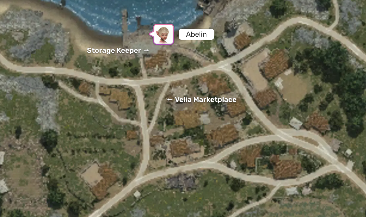 Abelin location
